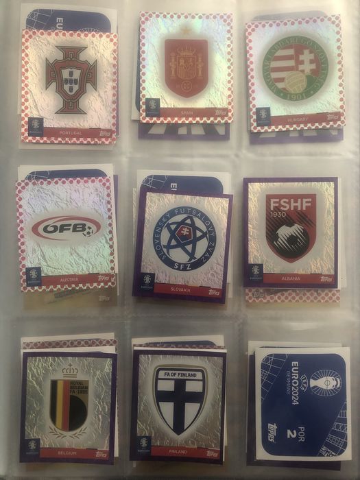 Cromos Parallels Euro 2024