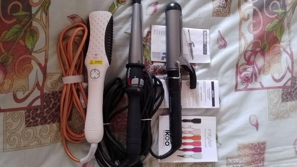 Набор Стайлер расческа-выпрямитель Ikoo E-Styler. BaBy