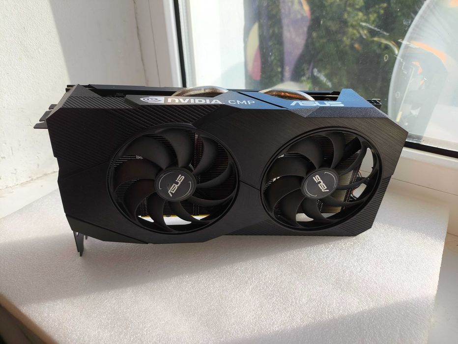 Видеокарта Asus CMP 40HX  8gb ddr6 Pearl 49Th