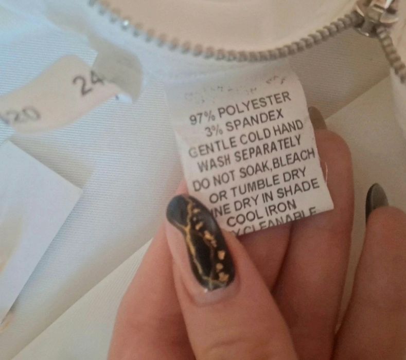 Nowa, pięknie biała elegancka spódnica Temt rozmiar M