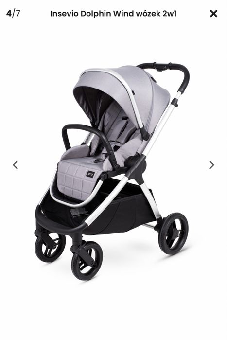 Wózek dziecięcy Insevio Dolphin 2w1