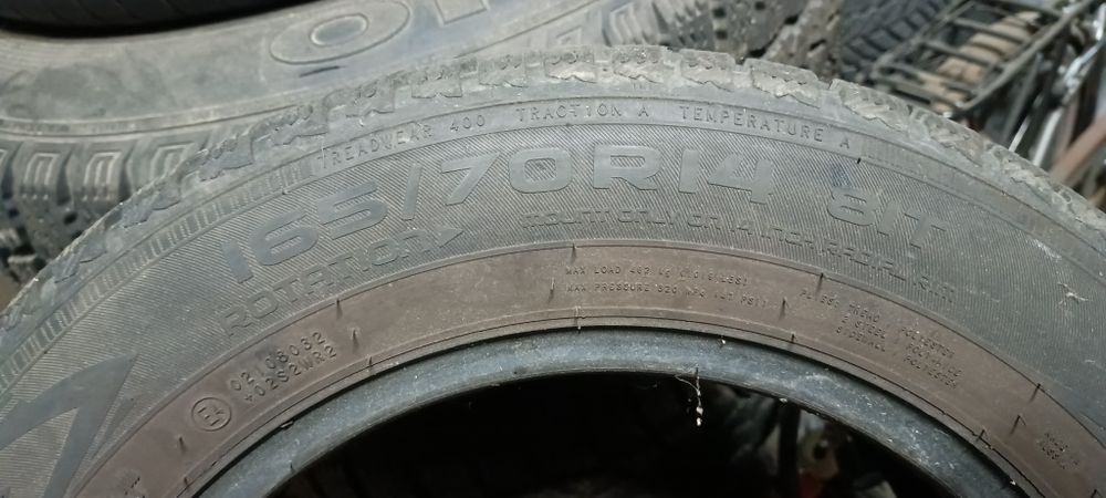 Nokian WRD4 165/70 R14 81T bieżnik 7mm 2szt dot 2519