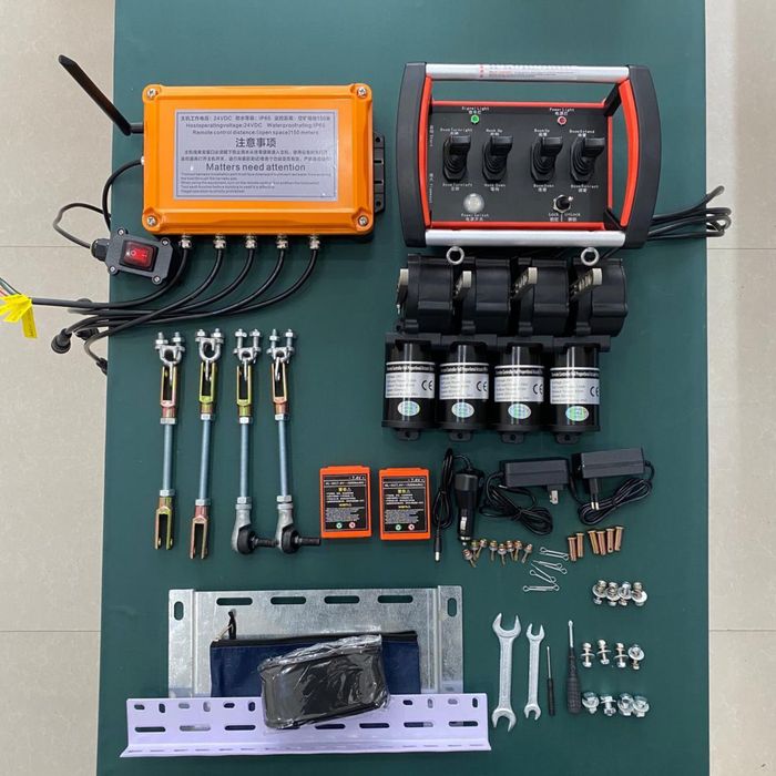 RÁDIOCOMANDO NOVO Kit Completo de 4,5,6 Canais Para Gruas Manuais ###OPORTUNIDADE###