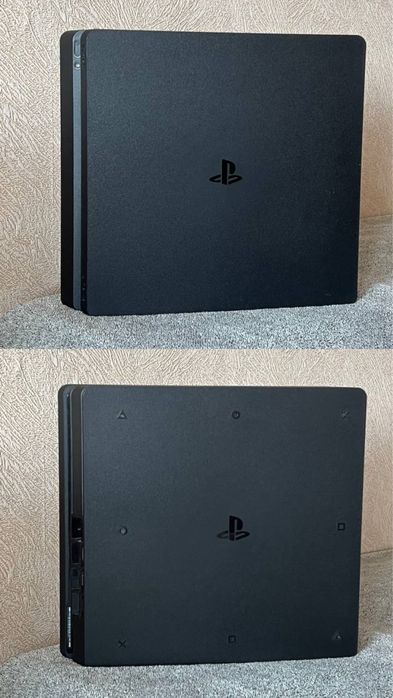 Ps 4, PlayStation 4 Slim 500 ГБ + 3 геймпади, відмінний стан