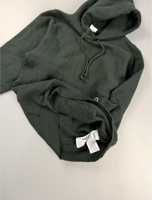 Худі Champion Reverse Weave Heavyweight Dark Green