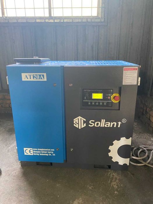 Гвинтовий компресор Sollant AT-15A 11 кВт | 1,5 м³/хв | 8–10 бар Новий