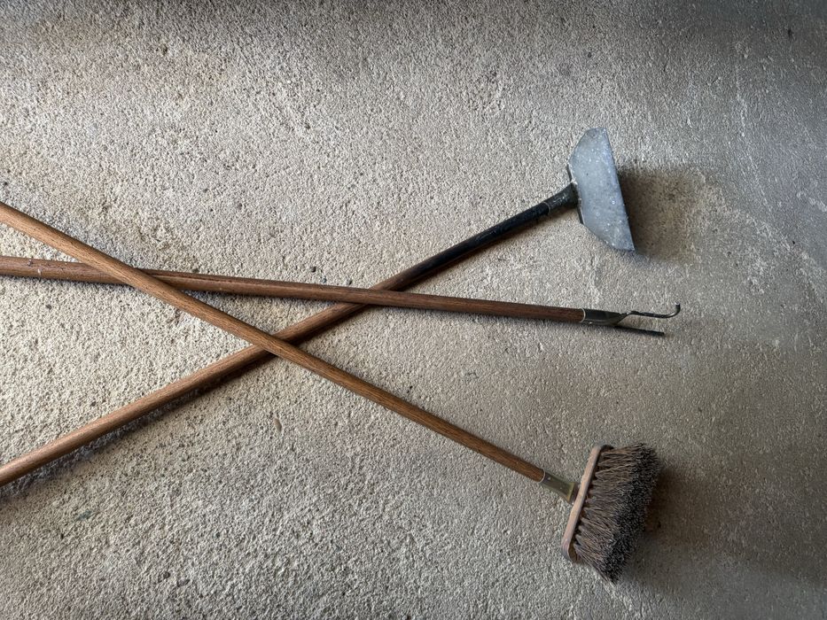 Utensilios para forno a lenha e churrasqueira