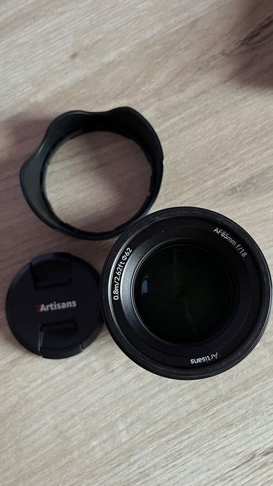 Ідеальний, майже новий Обʼєктив 7artisans 85mm f1,8 Sony full frame + фільтри в подарунок