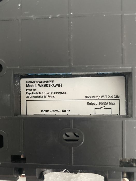 Termostat pokojowy Salus WIFI jsk nowy