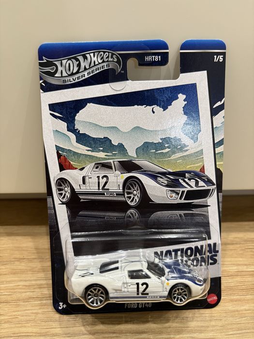 Hot Wheels Silver Series Ford GT40 1/5