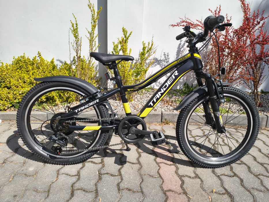 NOWY dziecięcy rower Tander Twist 20" przerzutki SHIMANO