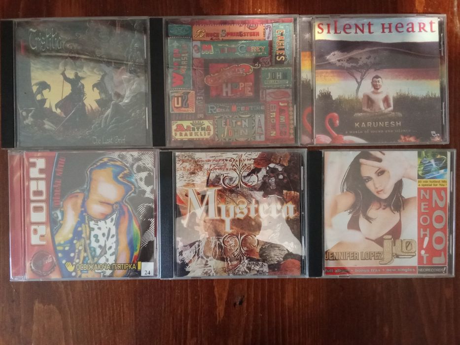 CD диски б/в в хорошому стані
