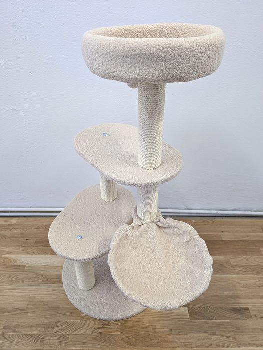 TIAKI Drapak dla Kota Shearly 71x49x103cm Beżowy ŚREDNIEJ WIELKOŚCI ZW