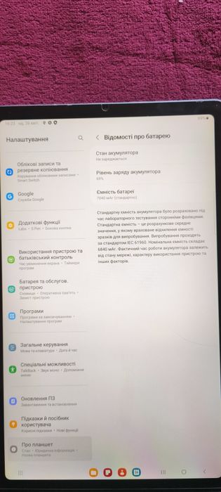 Планшет Samsung Tab S6 Lite