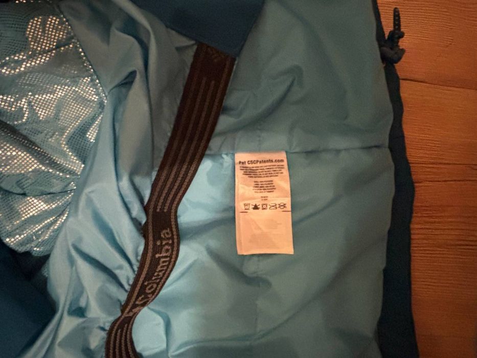 Куртовка пуховик вітровка columbia 9/10