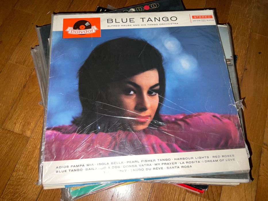 Lp Blue tango - Alfred Hause and his tango orchestra