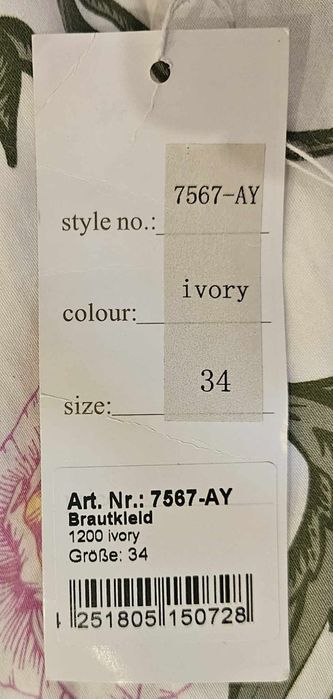 Sprzedam suknie ślubną z metką