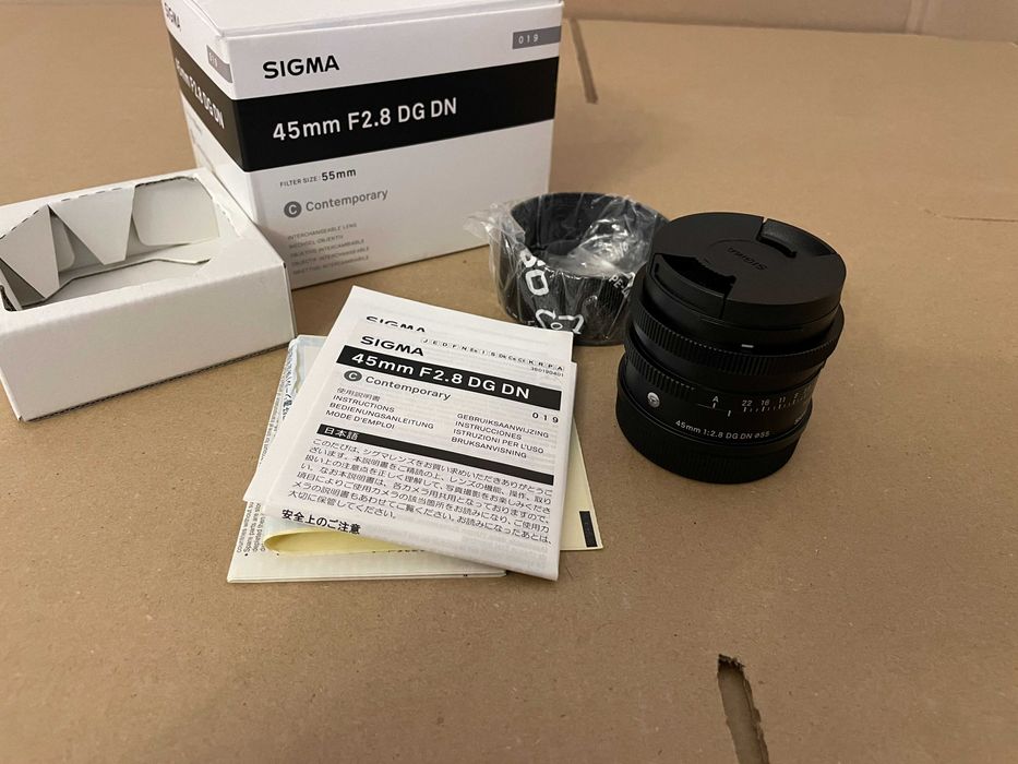 Obiektyw SIGMA 45 mm F2.8 DG DN L-mount Nowy Gwarancja !