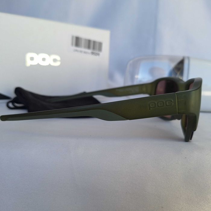 Okulary Sportowe Poc Define Epidote Green Translucent/Clarity Silver