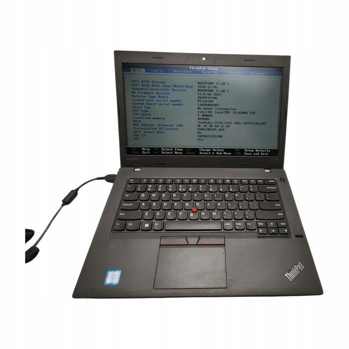 Lenovo ThinkPad L470 i5-6300U 14" FHD 0GB BAZA