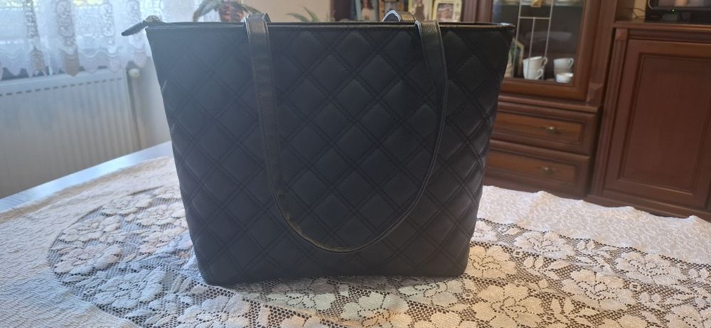 Duża czarna torebka Wittchen shopper nowa z metką