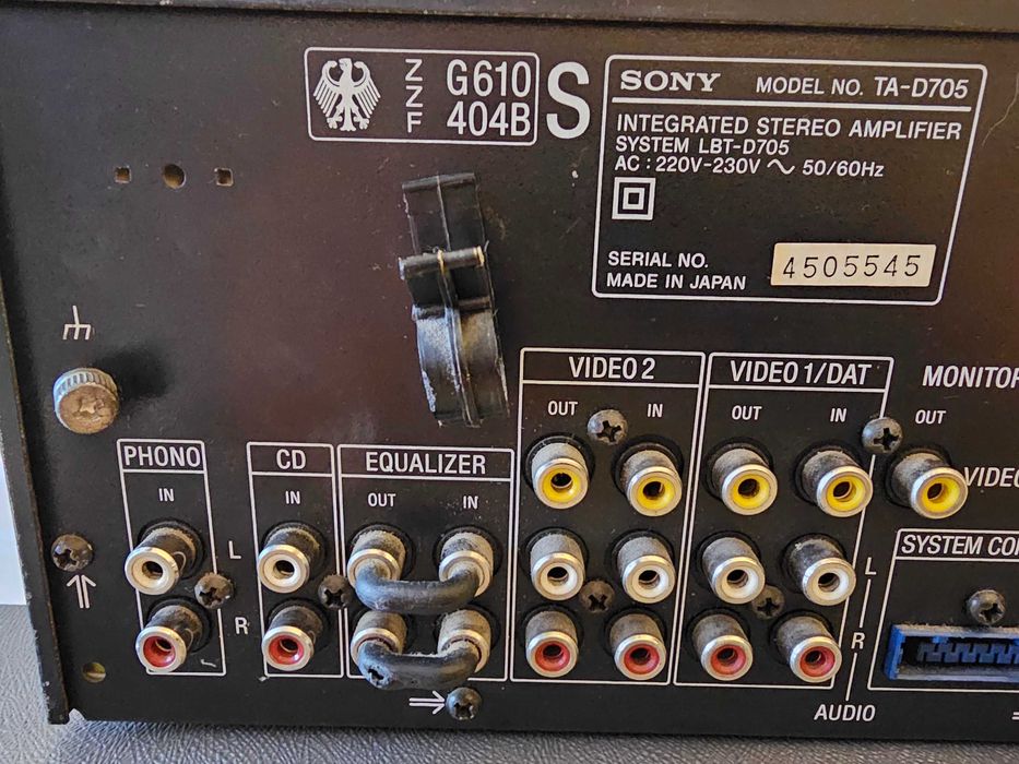 Wzmacniacz Sony LBT D705