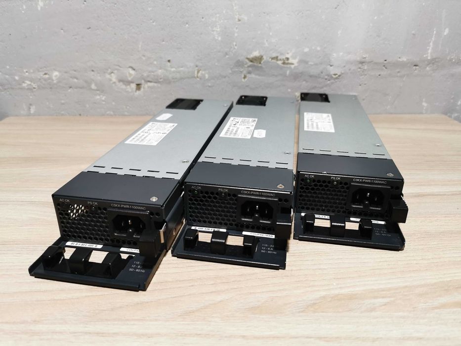 Блок питания Cisco C3KX-PWR-1100WAC (1100 Вт) нал/безнал