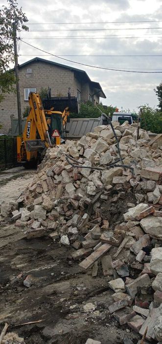 Rozbiórki, Wyburzenia Budynków, Garaży, Wywóz Gruzu