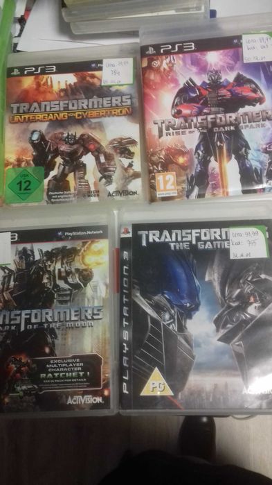 Transformers ps3, gry dla dzieci, sklep