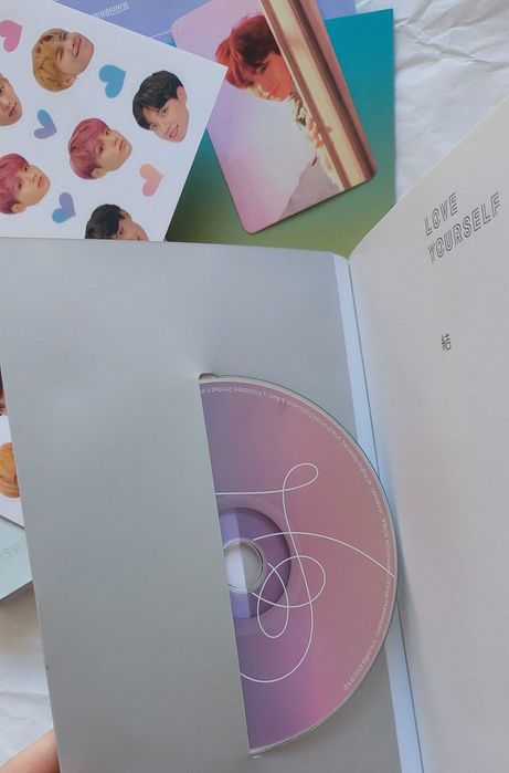 BTS - Love Yourself: Answer (ver. E) | c/ tudo + photocard SUGA