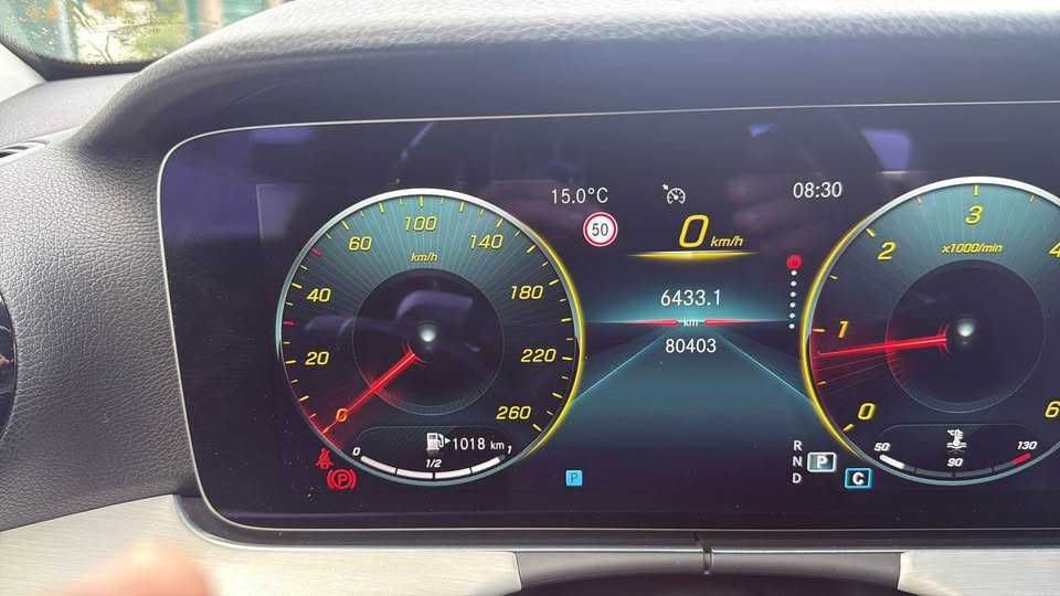 Mercedes E220d, 80.000ml KMS, 2021, caixa automática