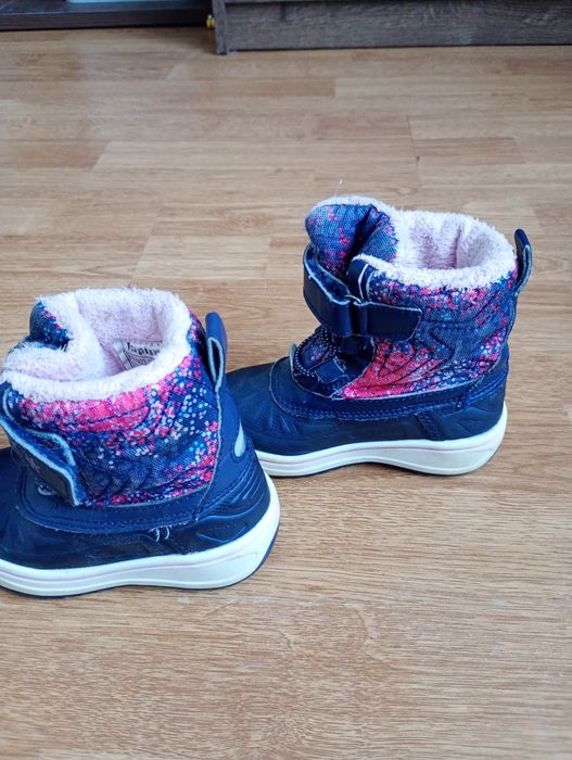 Buty śniegowce dziewczece