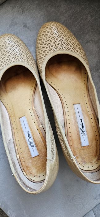 Skórzane  buty  Badura