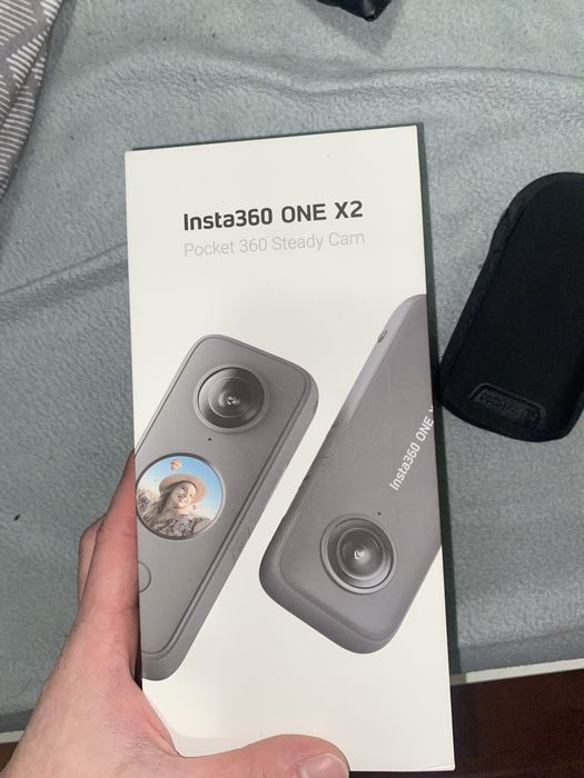 Insta 360 one x2 c/adaptador e microfone