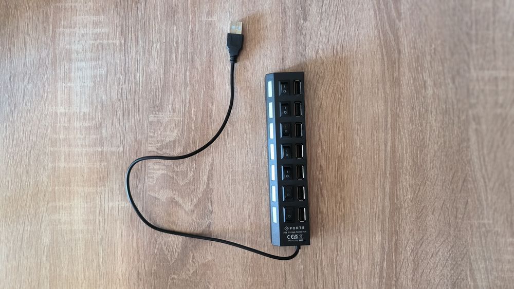 Концентратор хаб PORTS 7 USB 2.0