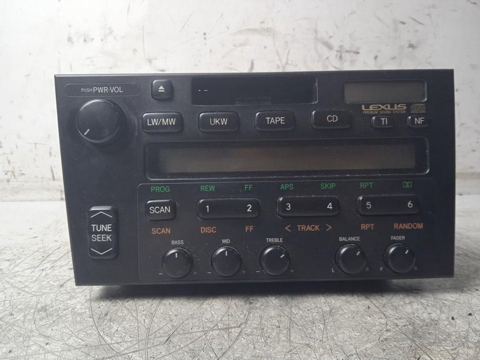 Sistema De Áudio Rádio Cd Lexus Gs 300 Jzs147