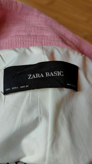 Элегантное лёгкое розовое пальто, блейзер, удлиненный жакет от ZARA