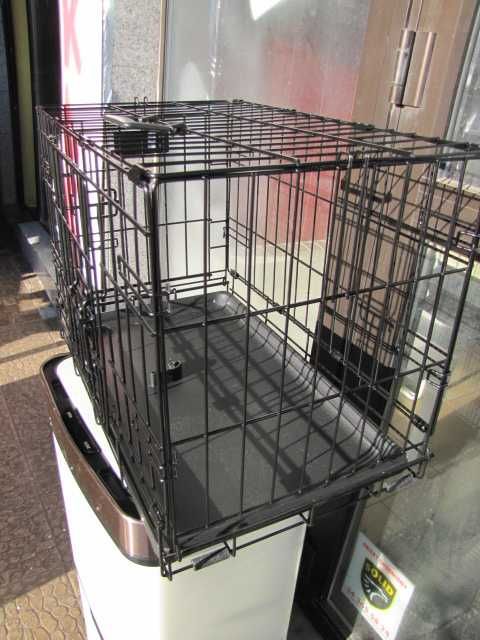 Klatka dla psa metalowa z dnem transporter długość ok. 58 cm