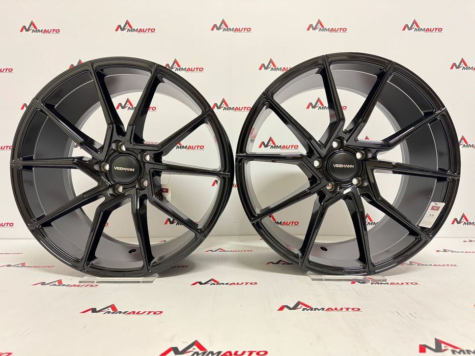 Veemann V-FS52 Gloss Black Alloy Wheels 19" (VW, Audi, Mercedes)