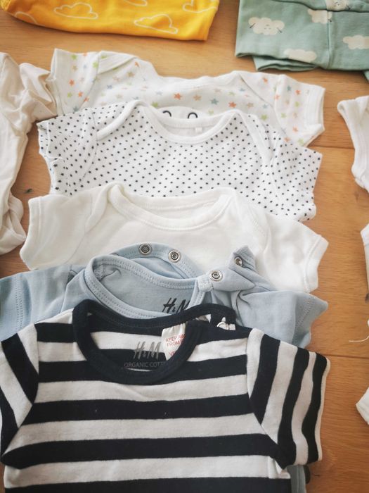 Ubranka dla chłopca r. 56 wiosna/lato H&M