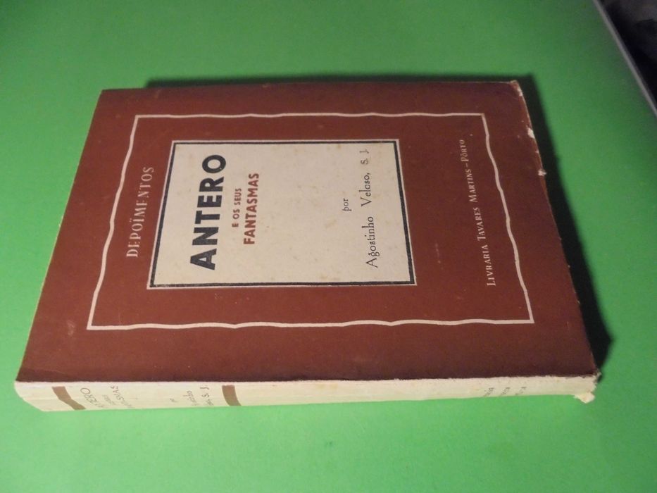 Veloso (Agostinho,S.J);Antero de Quental e os seus Fantasmas