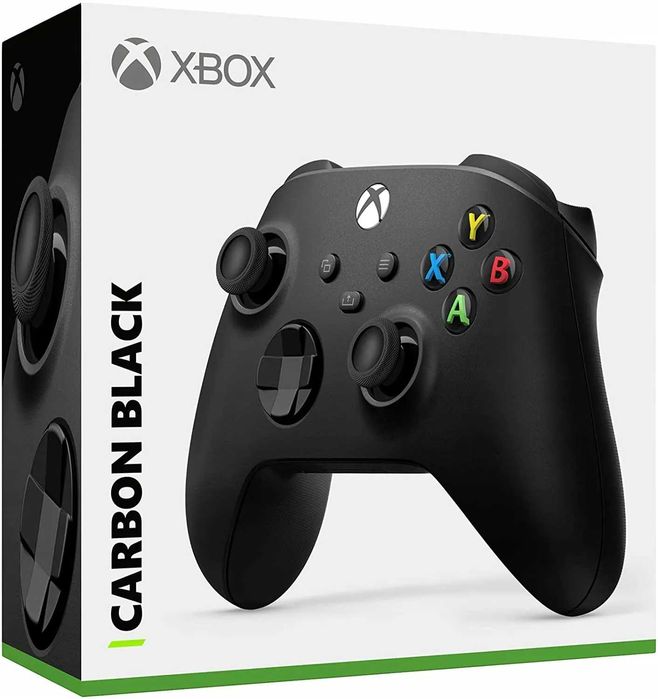 Oryginalny pad Xbox Series X/S, CZARNY - CARBON BLACK, idealny!