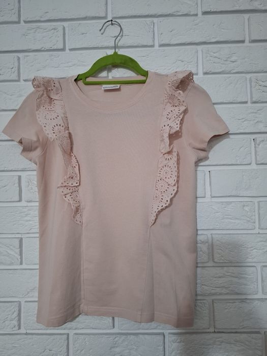 Bluzka/ t- shirt Coccodrillo z falbankami 158cm