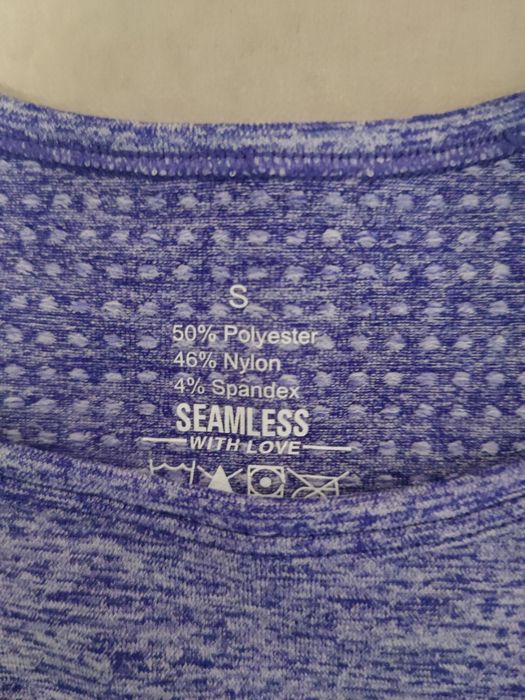 Rashguard Longsleeve fioletowy sportowy