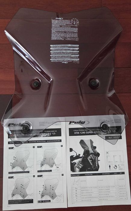 Pára-brisa alto Touring - Viseira PUIG para KTM 1290 Superadventure