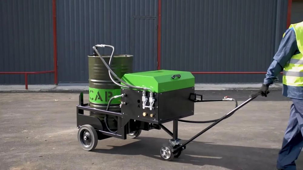 TICAB Skrapiarka do emulsji bitumicznej  200L  OD PRODUCENTA/Skrapiarka asfaltowa/Skrapiarka ręczna 200L