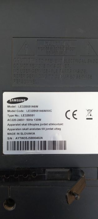 Tv + base Samsung