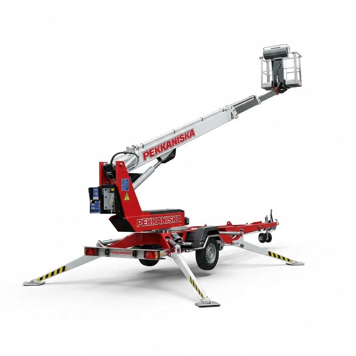 Оренда причіпного телескопічного підйомника Dino 180T – Pekkaniska