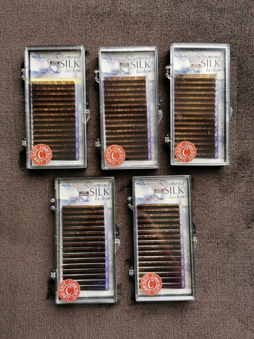 Rzęsy magnitica lashes Diamond silk lashes dark Brown brązowe rzęsy
