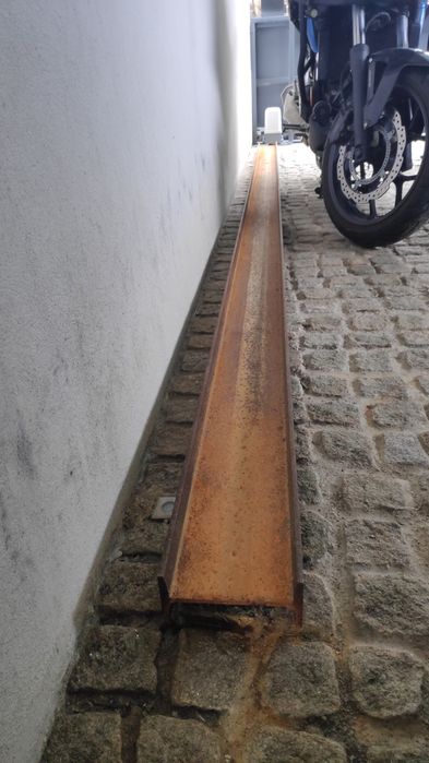 Barra IPE 160mm x 750mm de 4.90 mts